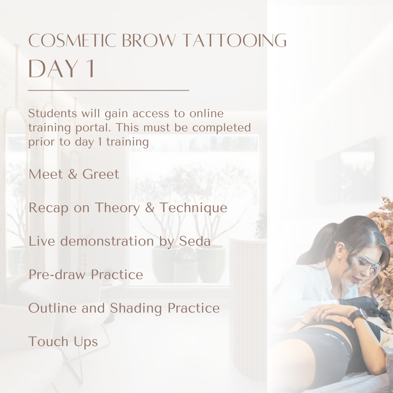 Cosmetic Brow Tattoo | In Person & Online