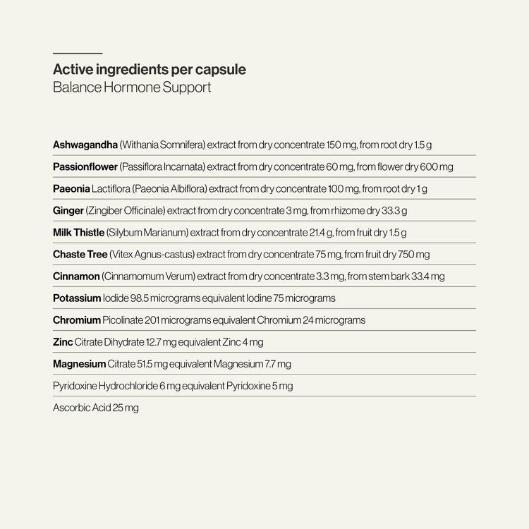 Balance Hormone Support
